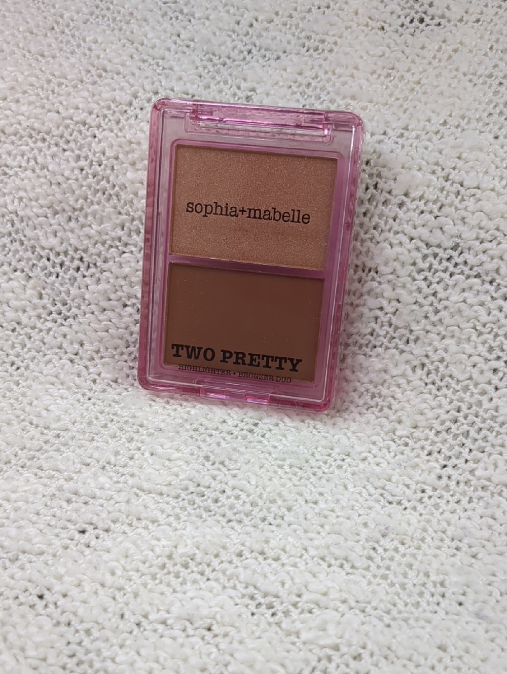 sophia+mabelle Two Pretty Sunlit Sand Volume II Highlighter/Bronzer, 6g/0.21oz